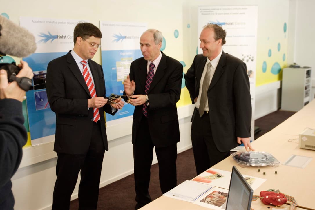 Bezoek voormalig minister-president Balkenende met Jaap Lombaers en Jo De Boeck (2006)