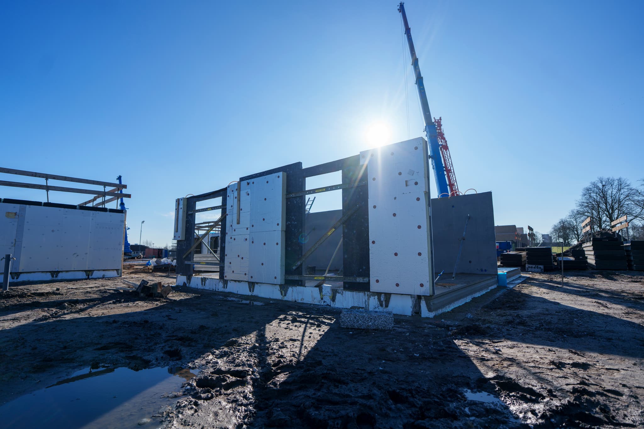 Montage NEXT level casco in Roosendaal.