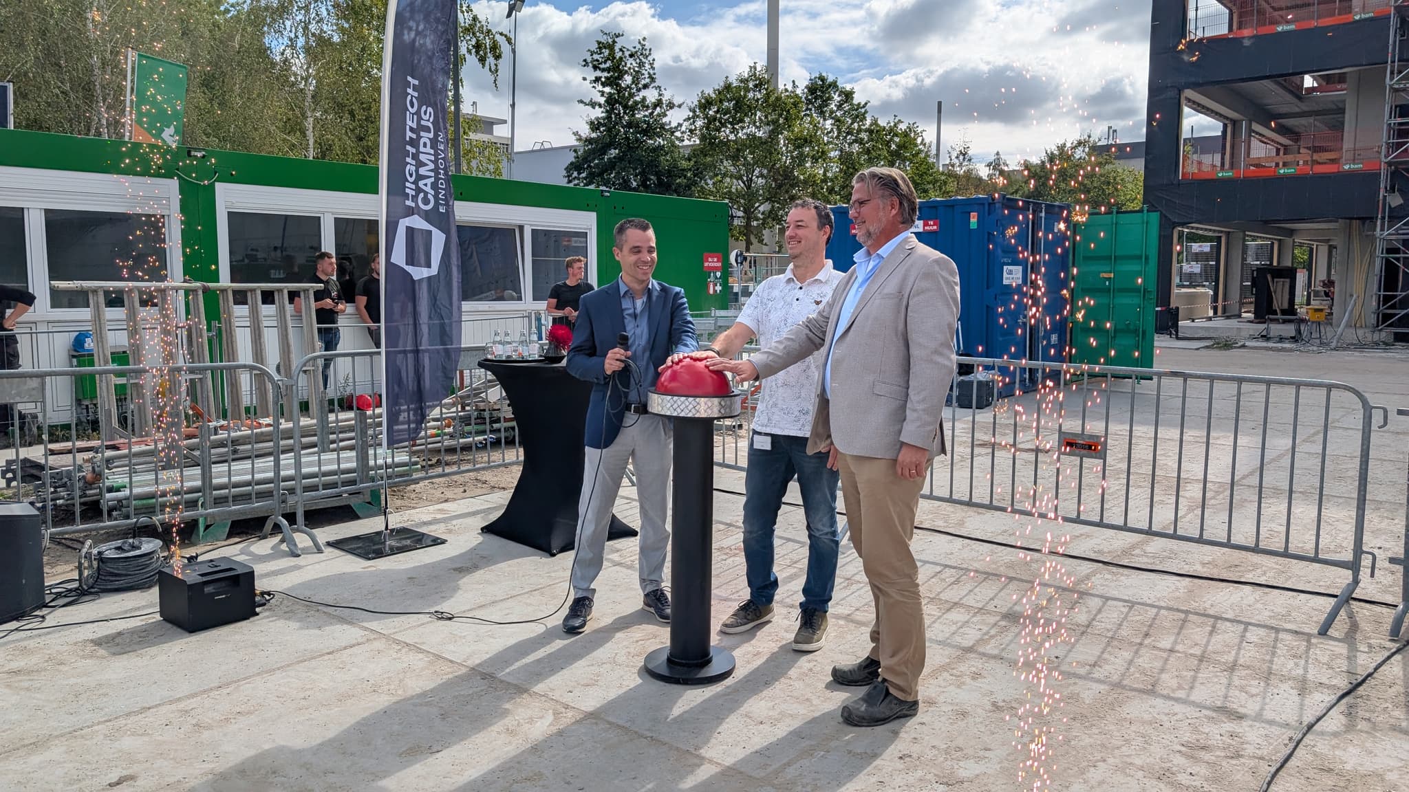 Jeroen Triepels, Ton van Mol en Peter van der Horst