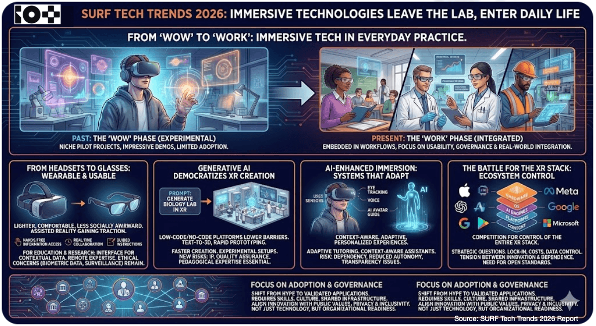 SURF Tech Trends 2026 Report: immersive