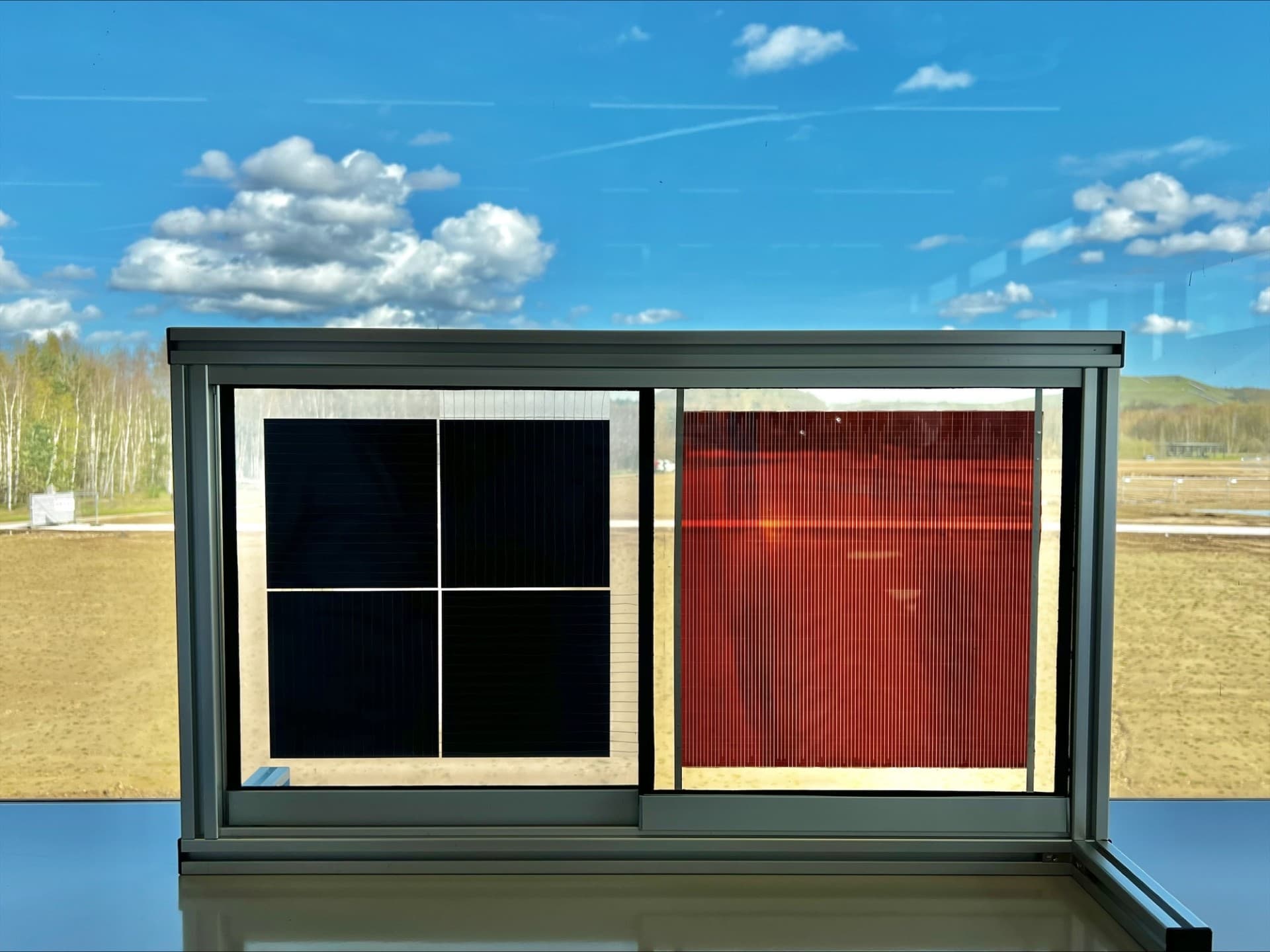 Tandem window perovskite