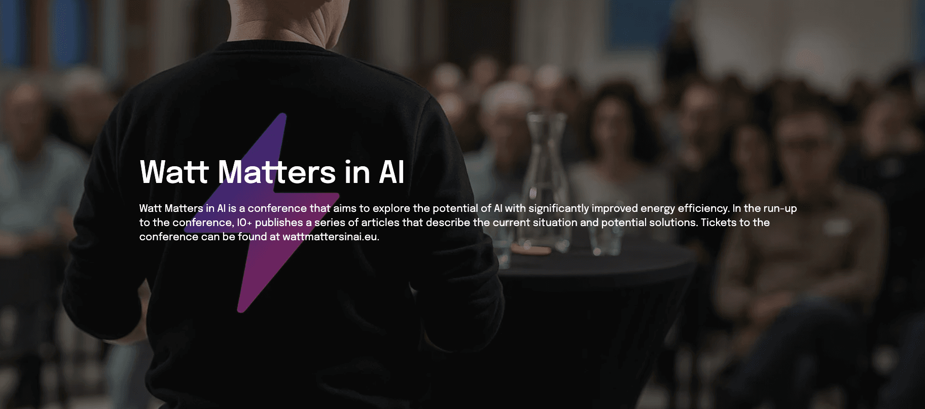 Watt Matters in AI