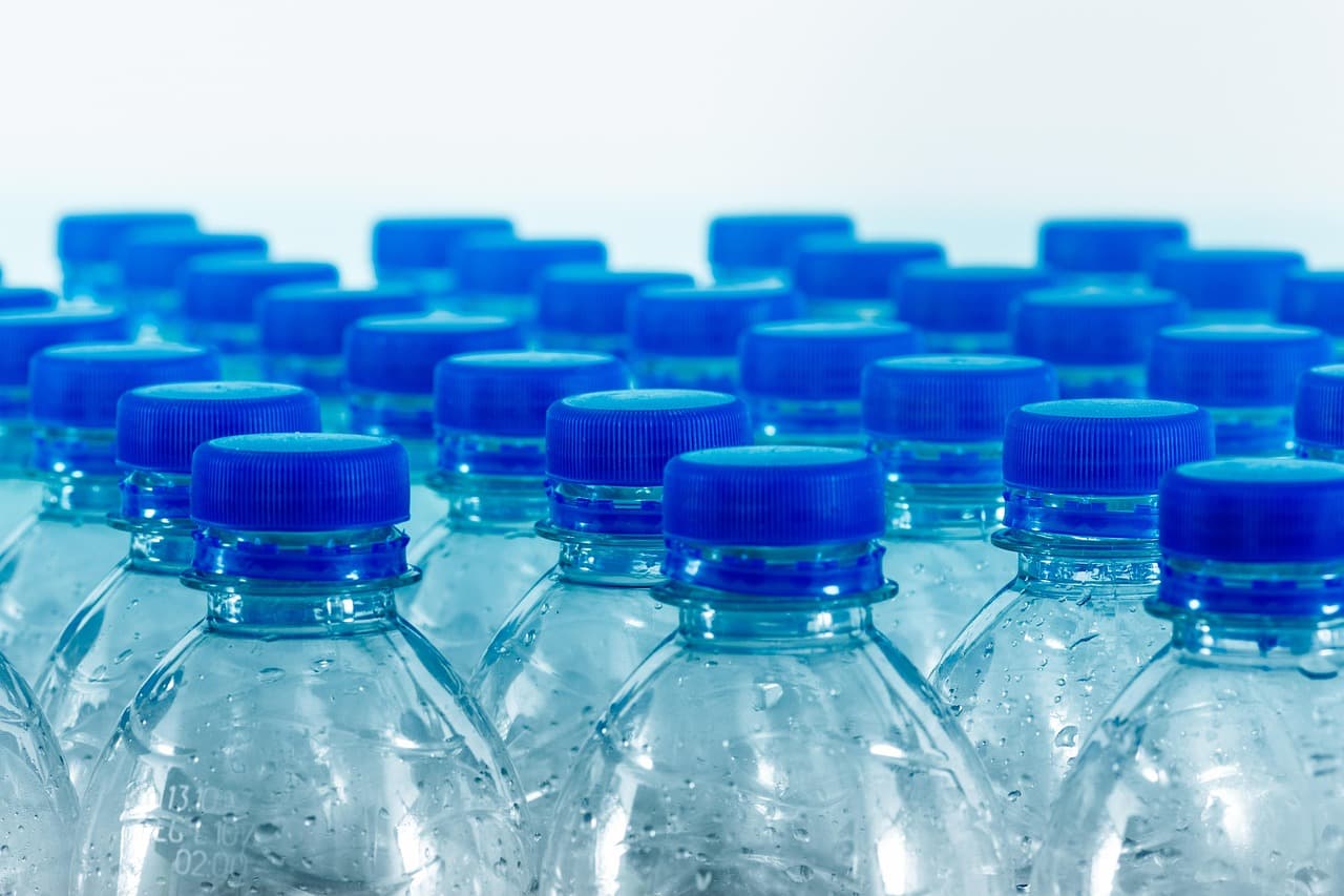 plastic bottles