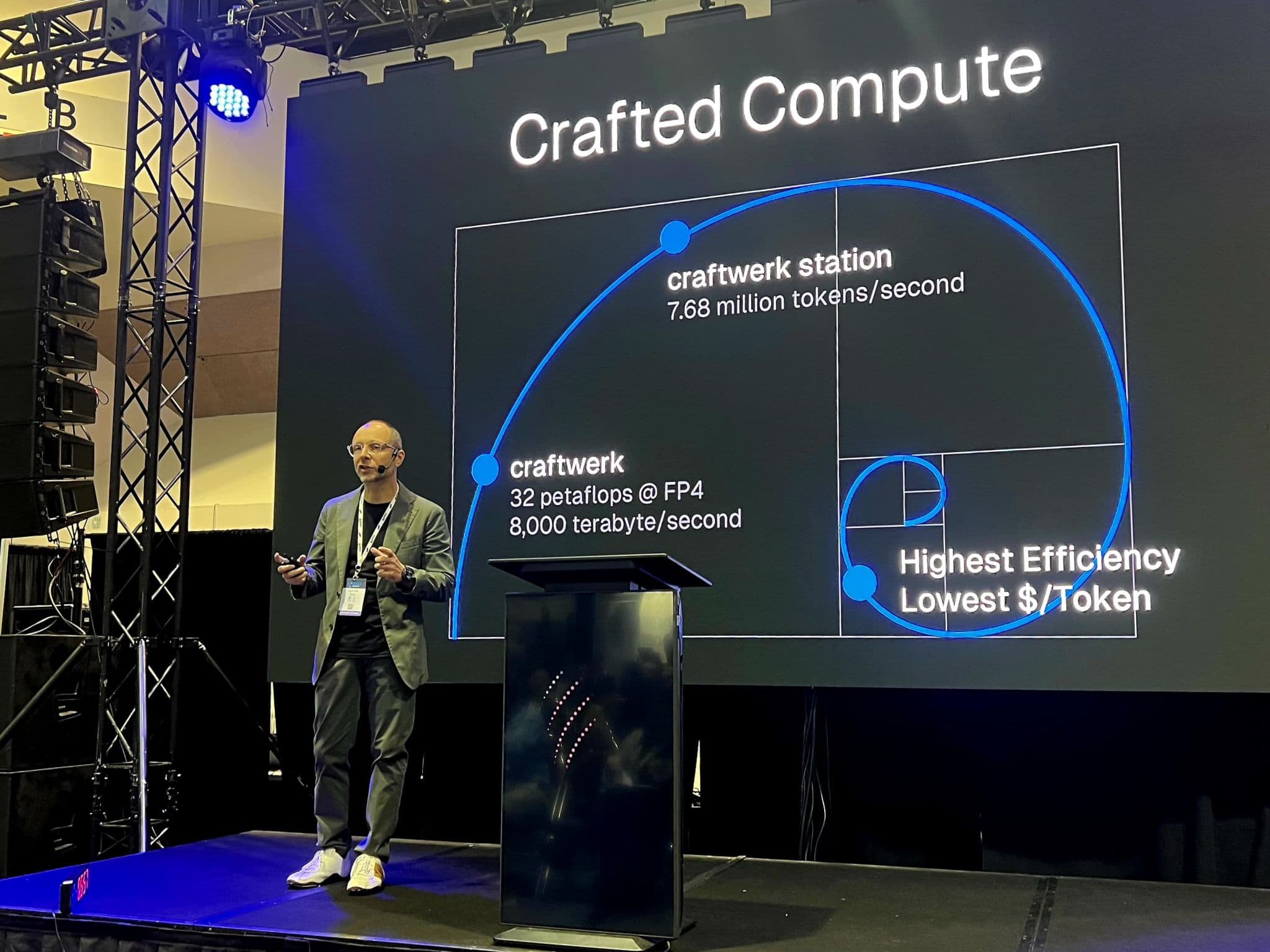Euclyd's Ingolf Held at the AI Infra Summit in Santa Clara, California