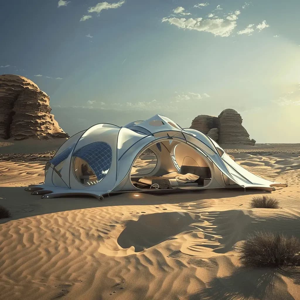 These futuristic tents really do exist!