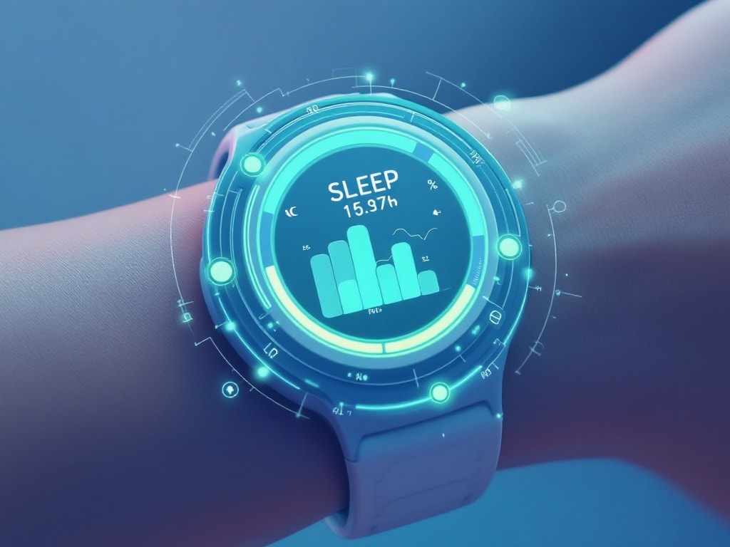 sleep wearable, AI image