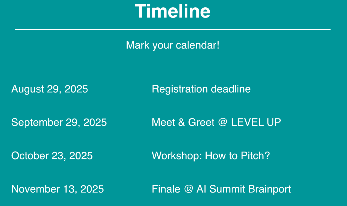 ai pitch competition
