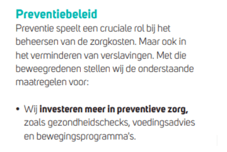 Partijprogramma