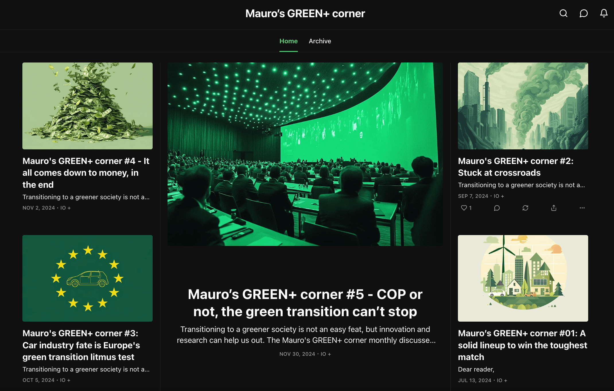 Mauro Green Corner