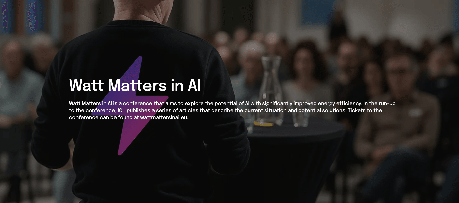 Watt Matters in AI