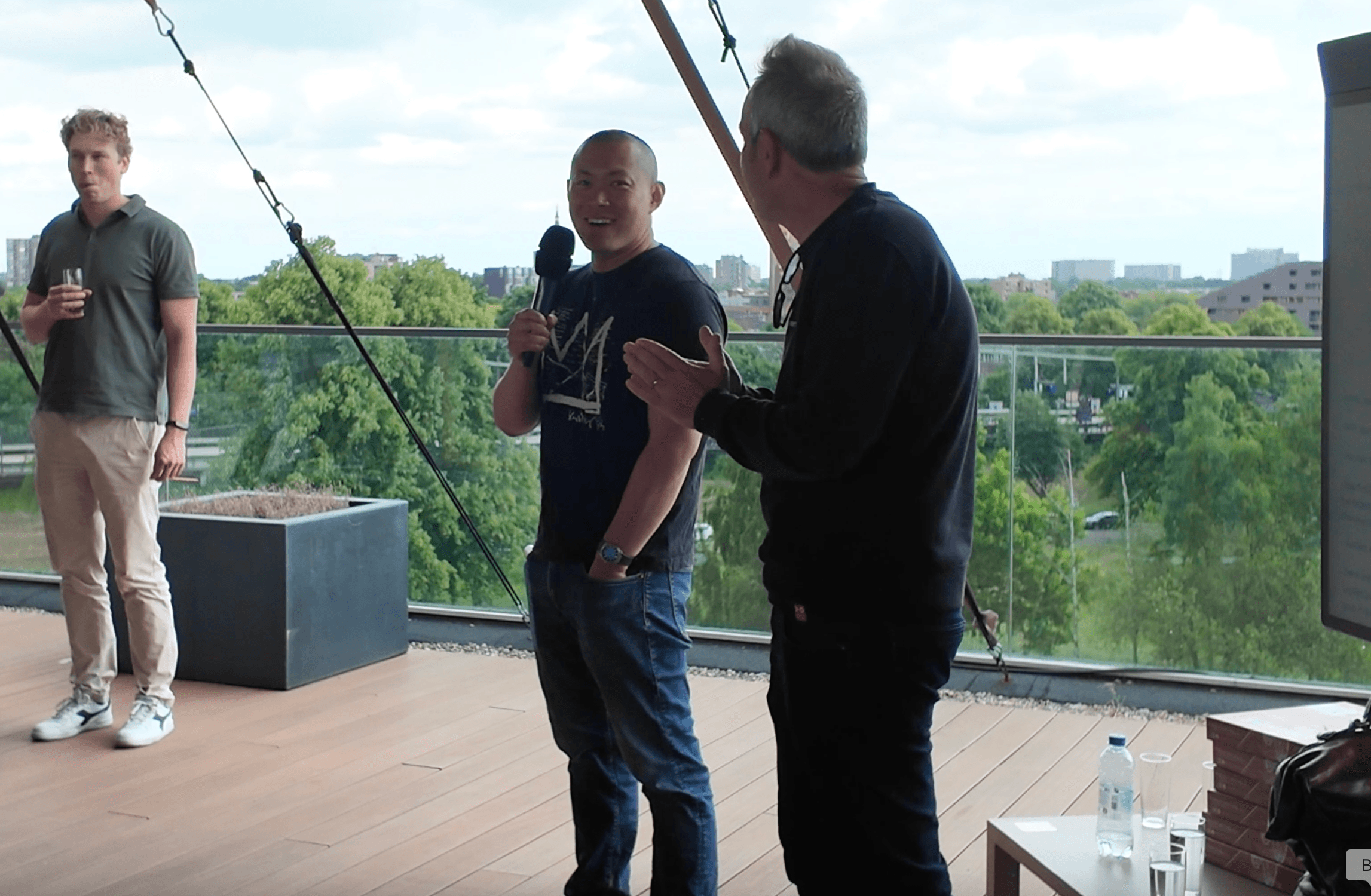 drinks pitches demos TQ Rooftop