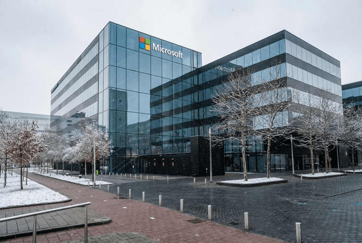 Microsoft kantoor op Schiphol Rijk