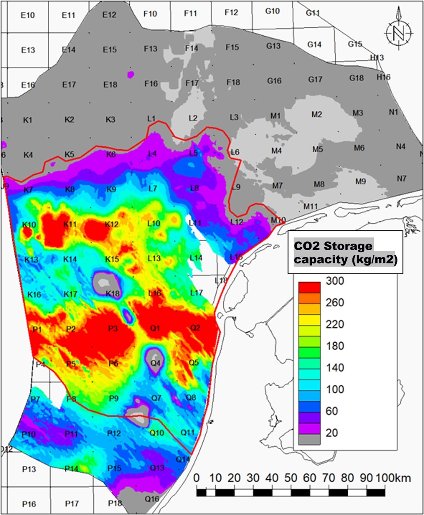 North Sea CO2 storage