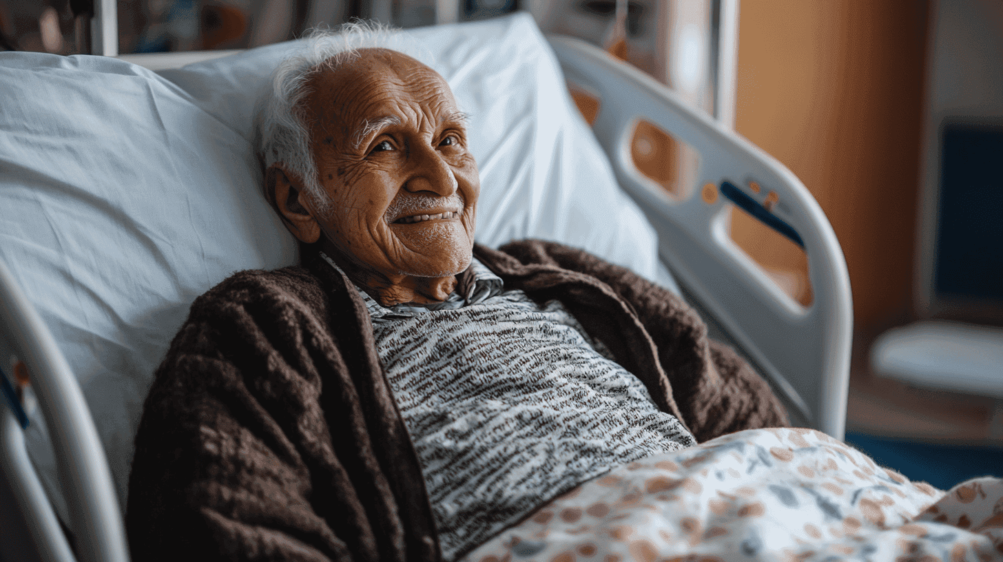 innovationorigins_a_old_person_lying_happily_on_a_hospital_bed_63a523d9-eebd-453d-812f-f4e30ede9a70.png