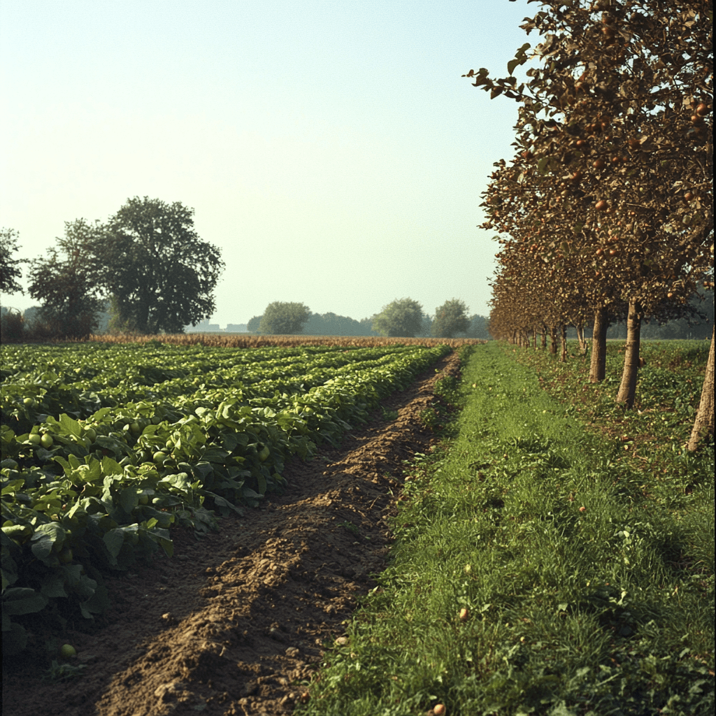 Potato farm