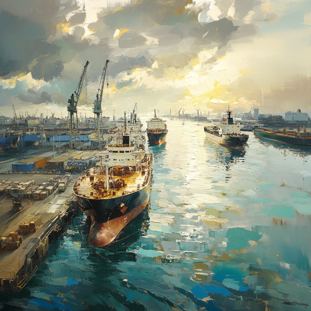 innovationorigins_harbor_with_several_modern_cargo_ships_fuelin_55bfd48e-1206-4d2a-ae85-7ae3008af357.webp