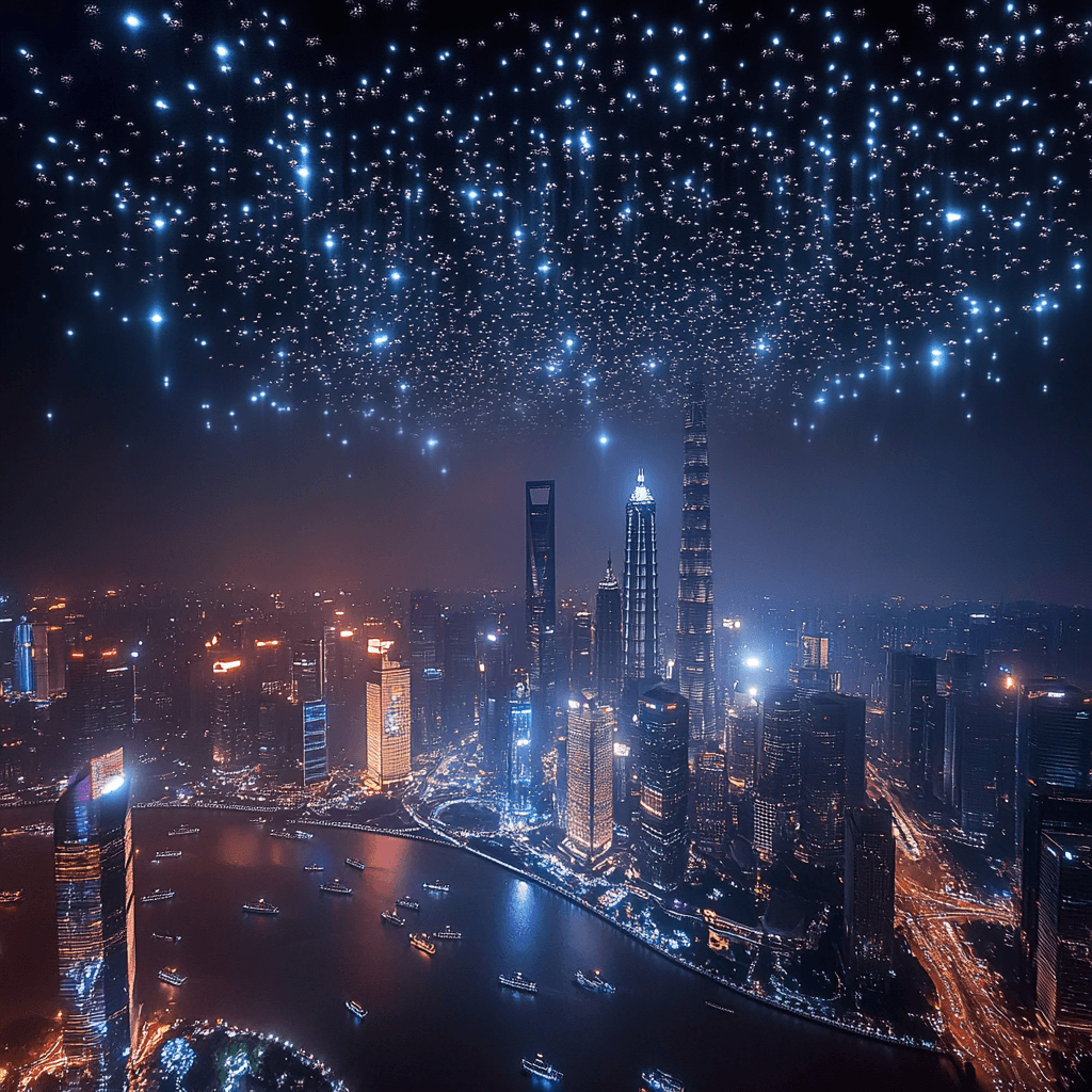 Drones lightshow