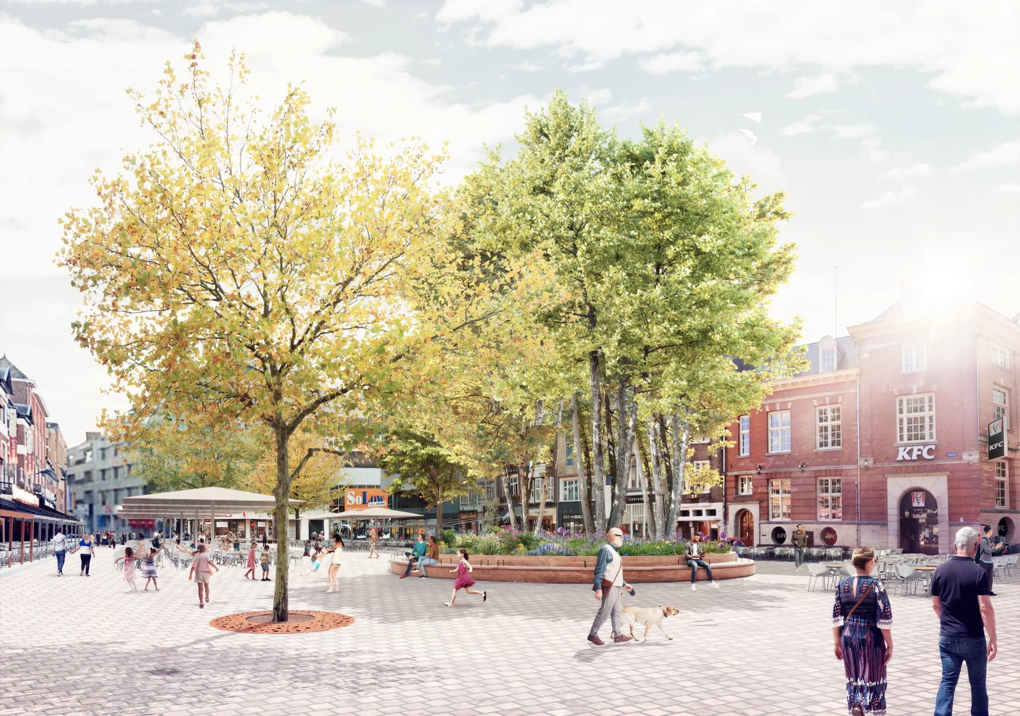 schets Markt Eindhoven