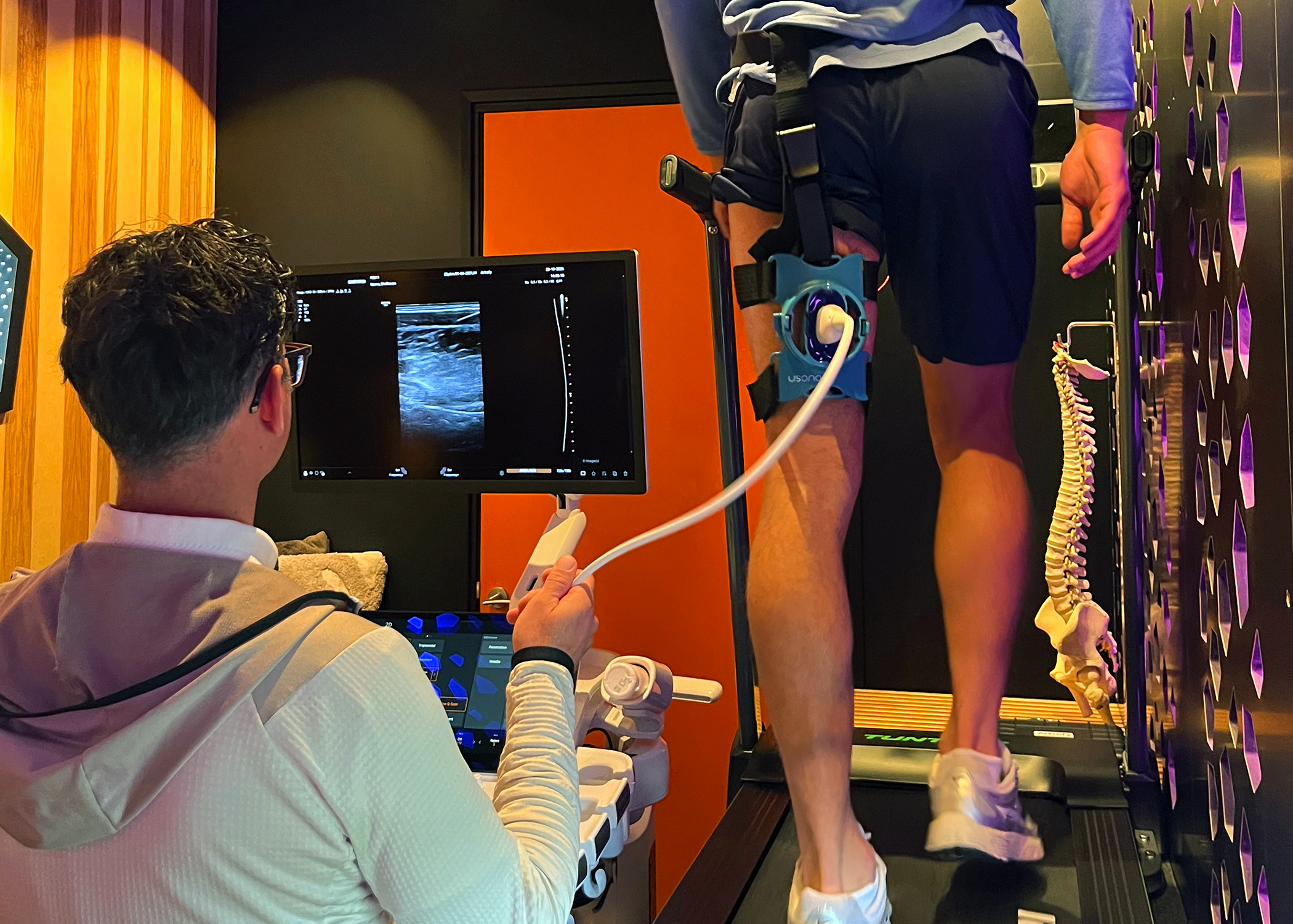 Primeur FC Eindhoven: mobiel centrum met dynamische echografie
