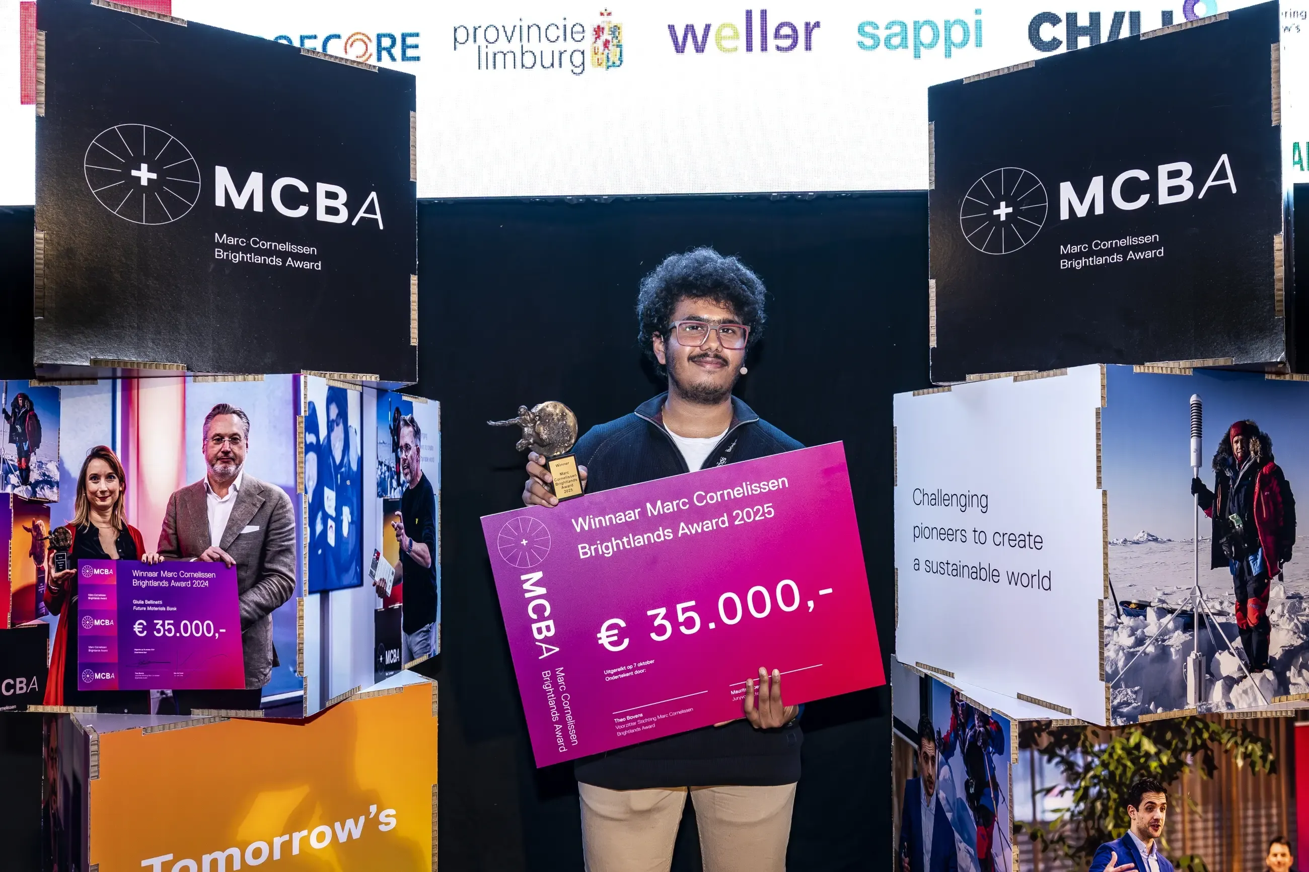 Anirudh Rajesh wins Marc Cornelissen Brightlands Award 2025