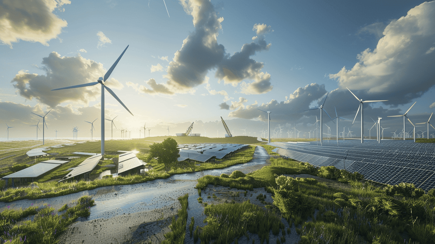 Record Growth in Renewable Energy Production in the Netherlands in 2024