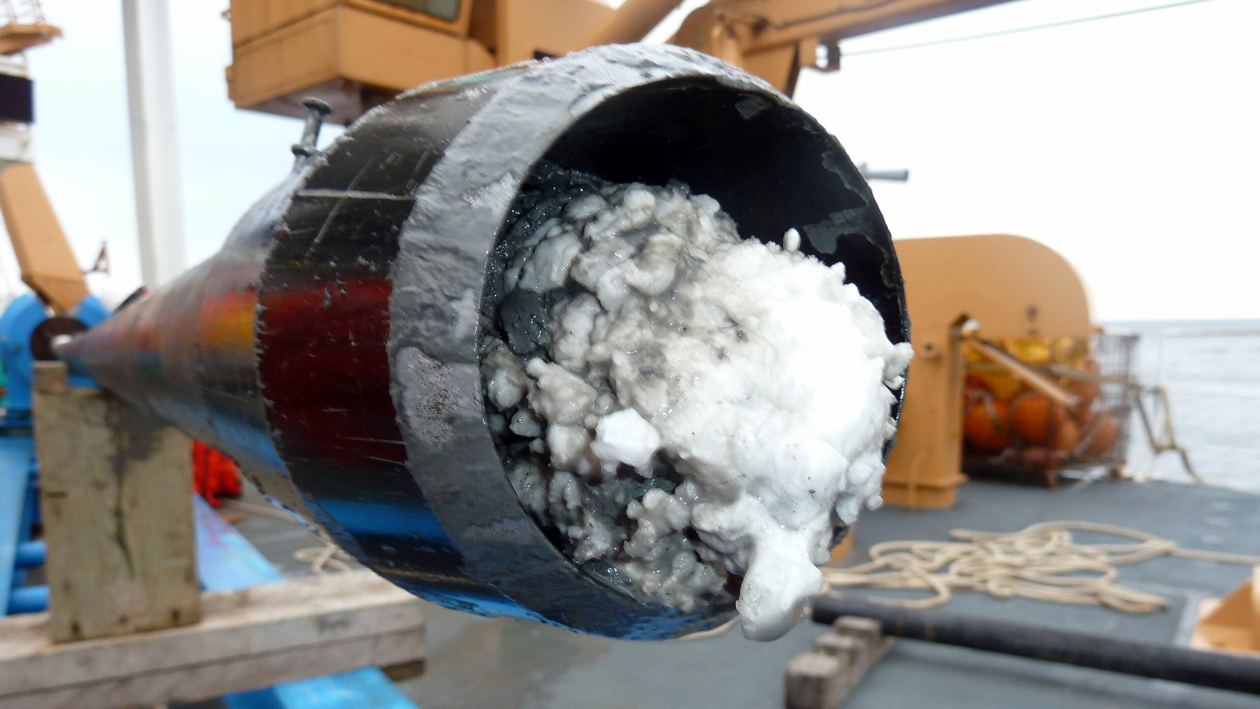 methane hydrate core